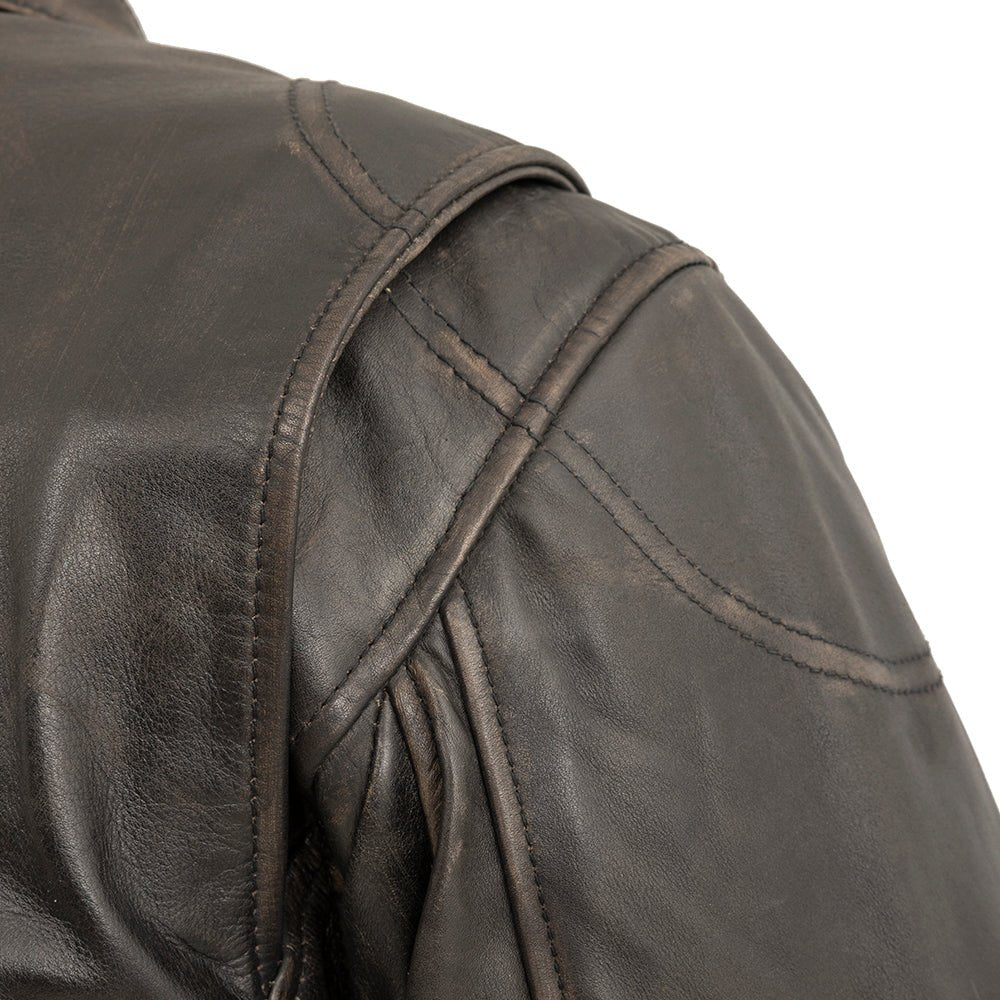 Indy Men's Motorcycle Leather Jacket Men's Leather Jacket First Manufacturing Company