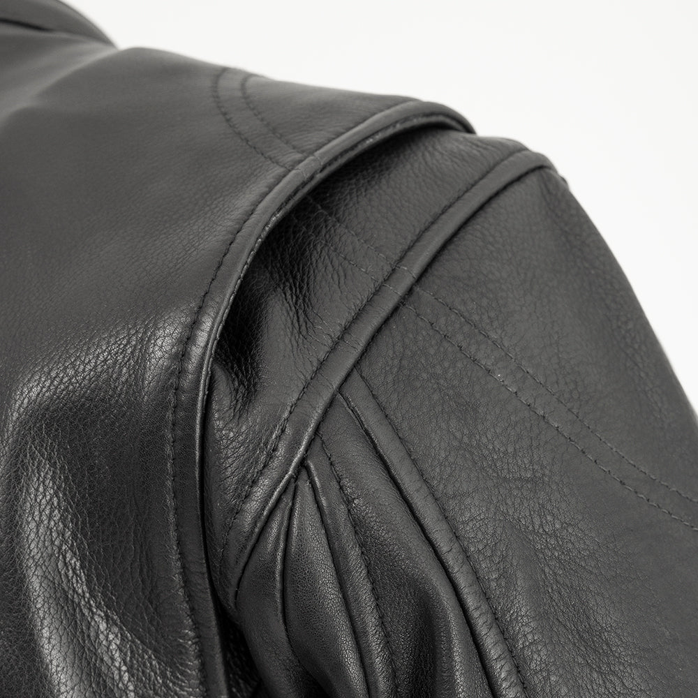 Indy Men's Motorcycle Leather Jacket Men's Leather Jacket First Manufacturing Company
