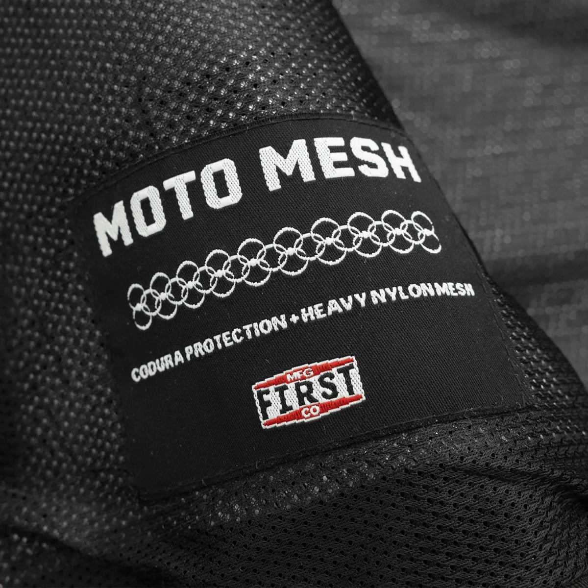 Lowrider Moto Mesh Men's Motorcycle Vest Men's Leather Vest First Manufacturing Company