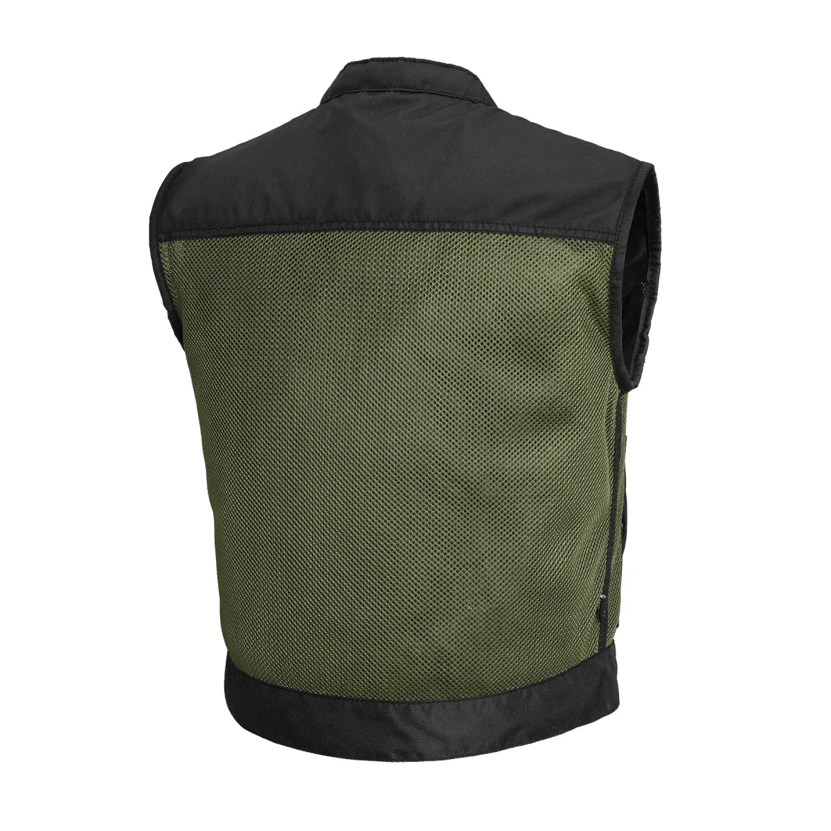 Lowrider Moto Mesh Men's Motorcycle Vest Men's Leather Vest First Manufacturing Company