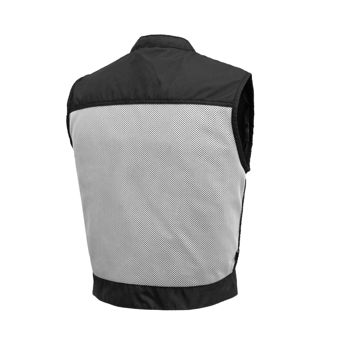 Lowrider Moto Mesh Men's Motorcycle Vest Men's Leather Vest First Manufacturing Company
