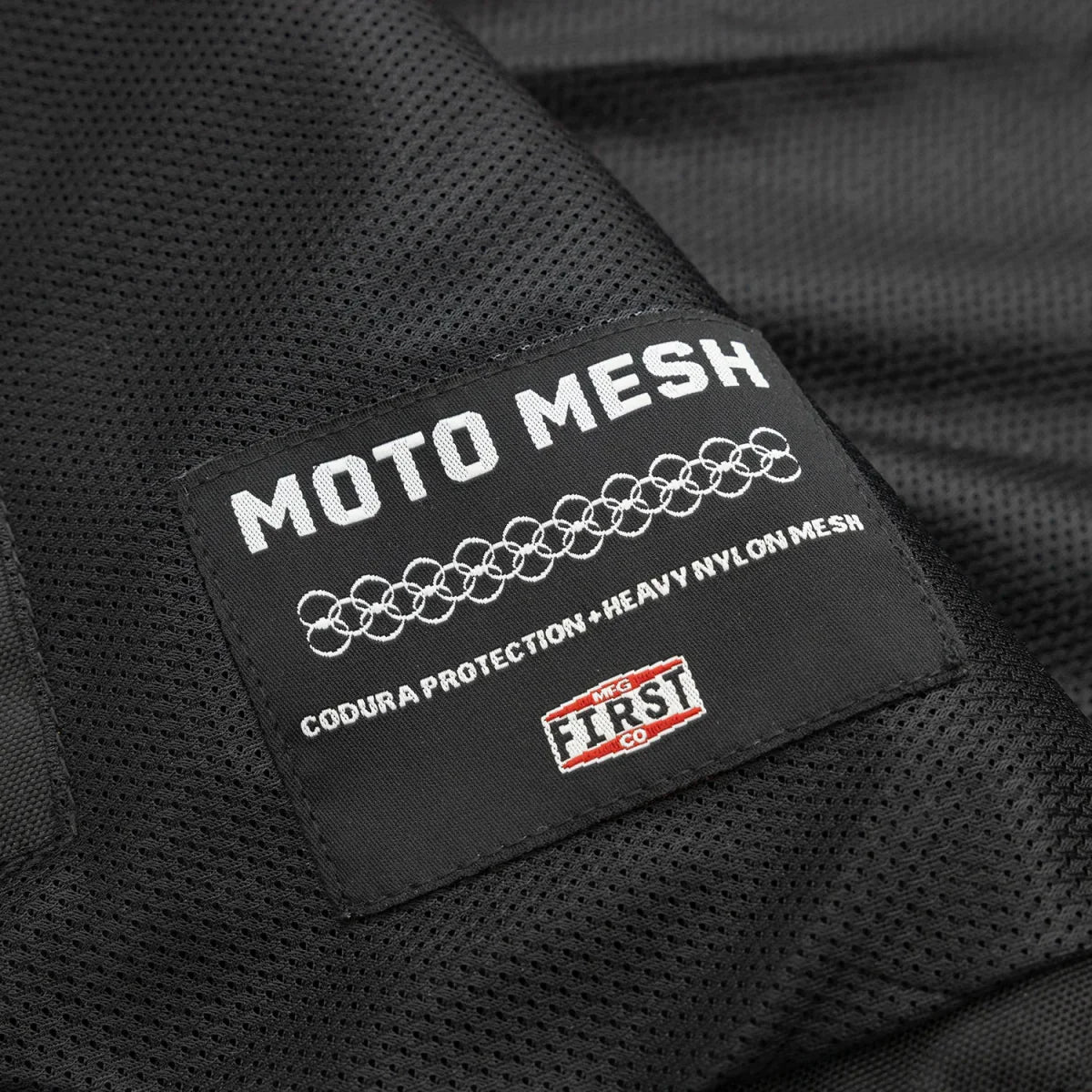 Lowrider Moto Mesh Men's Motorcycle Vest Men's Leather Vest First Manufacturing Company