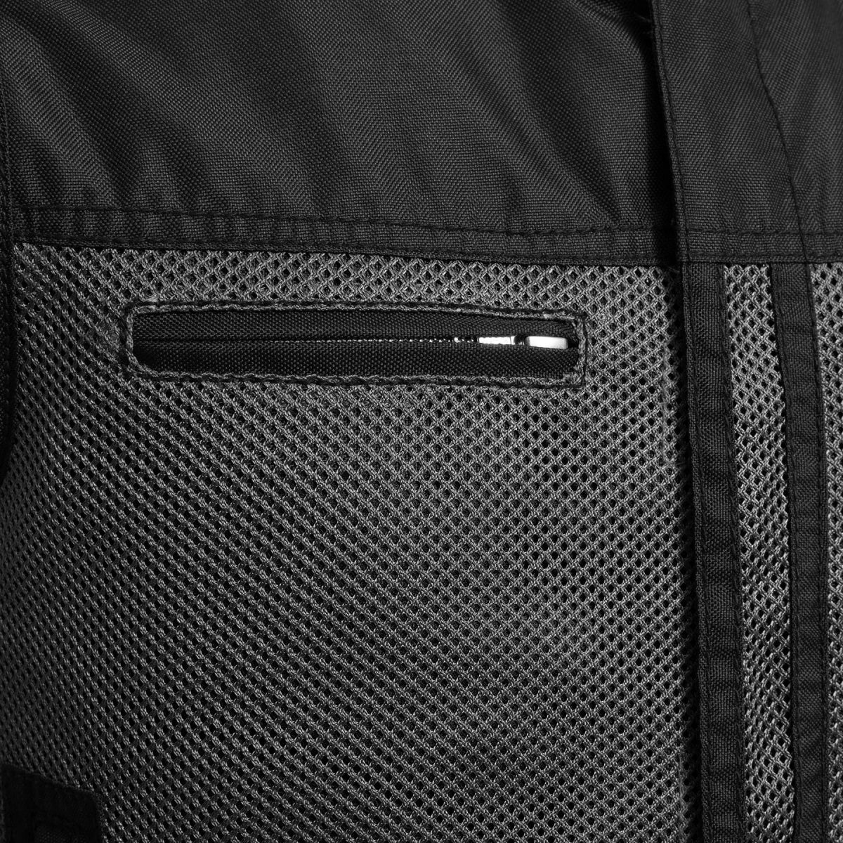 Lowrider Moto Mesh Men's Motorcycle Vest Men's Leather Vest First Manufacturing Company