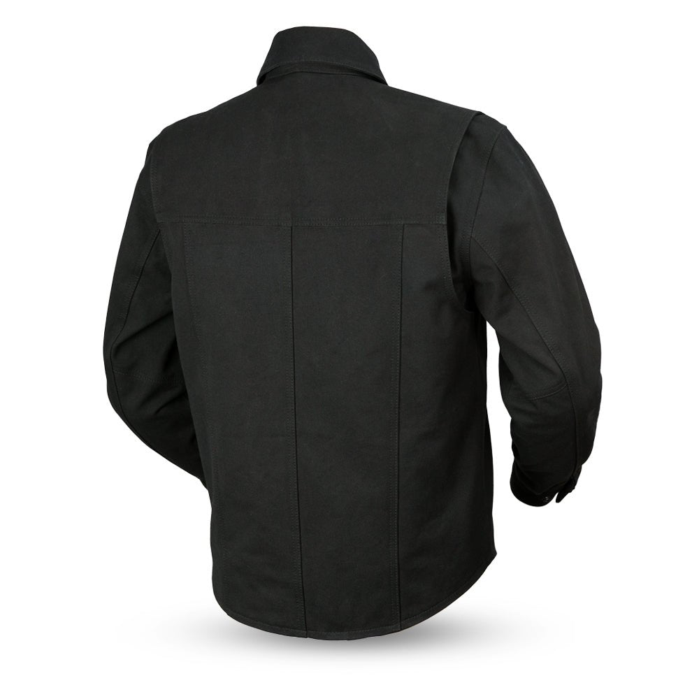 Mercer - Men's Motorcycle Canvas Shirt Men's Shirt First Manufacturing Company