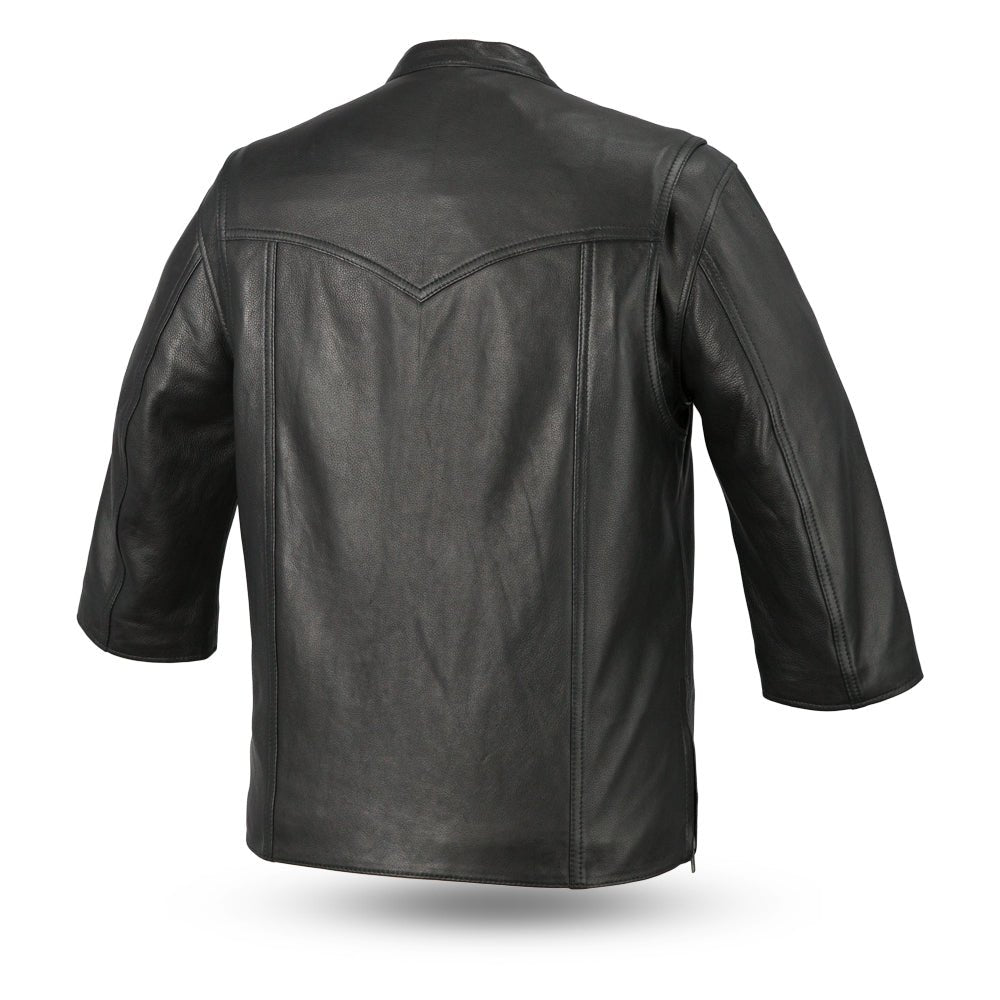 Mesa  - Men's Motorcycle Leather Shirt Garage Sale First Manufacturing Company