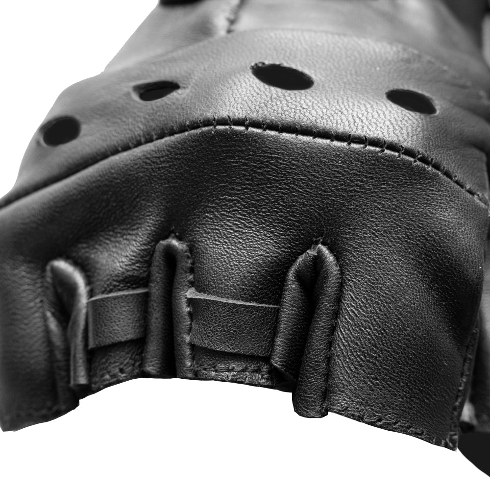 NEW ZEALAND Lambskin fingerless Gloves  First Manufacturing Company