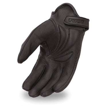 Roadway - Men's Leather Motorcycle Gloves Men's Gloves First Manufacturing Company