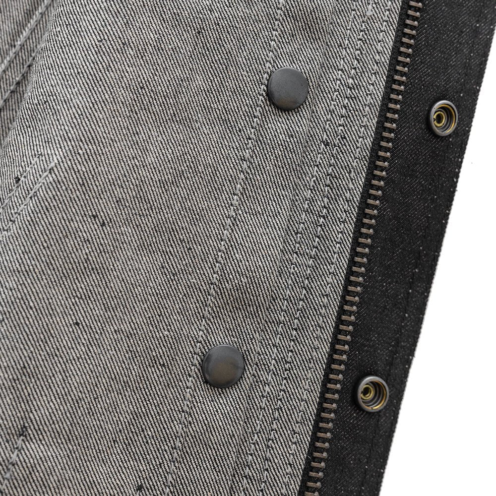 Rook - Vest Only - Men's Motorcycle Denim Vest Garage Sale First Manufacturing Company