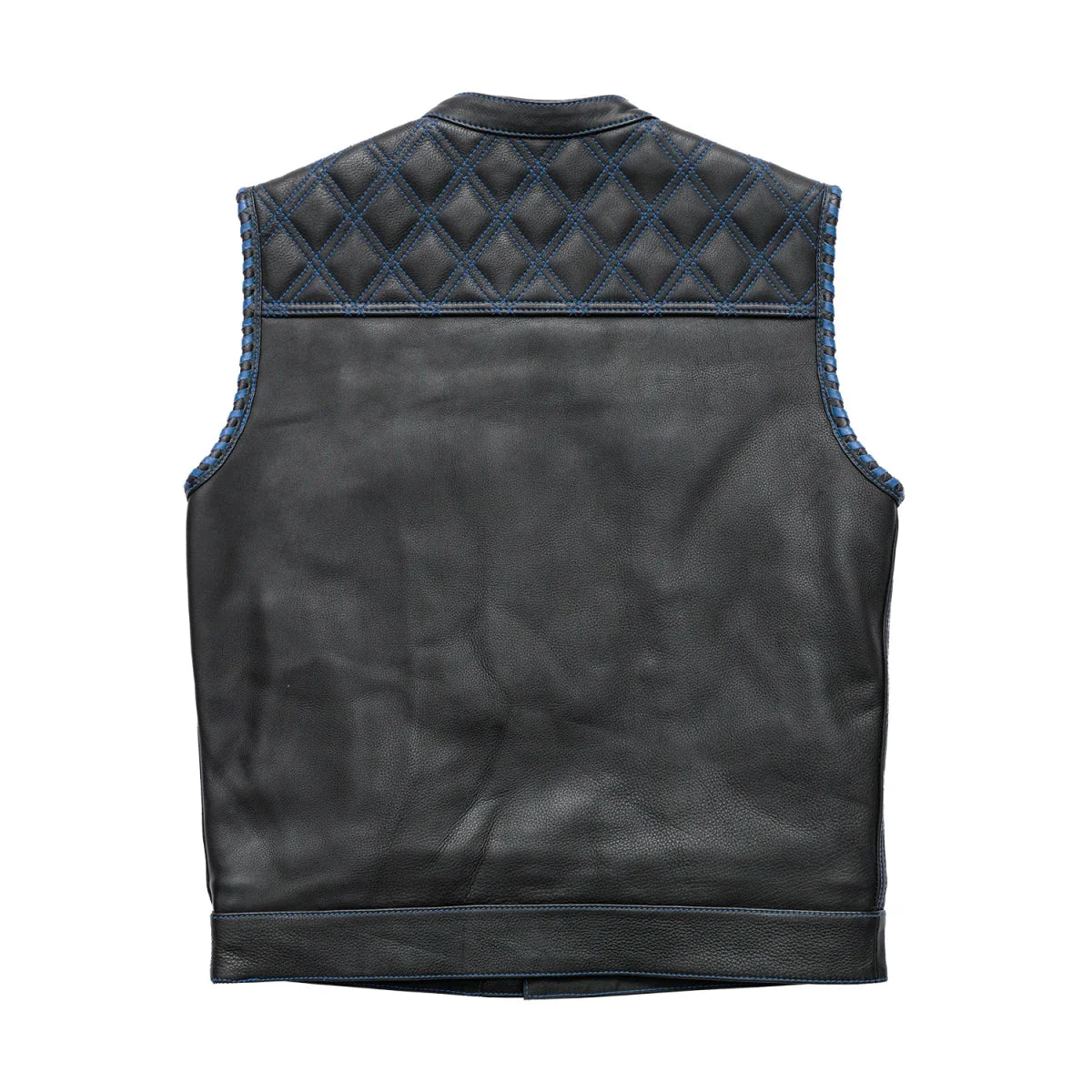 Sinister - Men's Motorcycle Leather Vest Men's Leather Vest First Manufacturing Company