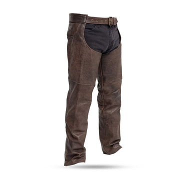 Stampede Chaps Chaps First Manufacturing Company Brown XS