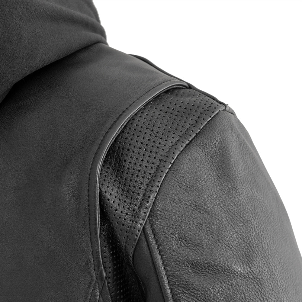 Street Cruiser Men's Motorcycle Leather Jacket Men's Leather Jacket First Manufacturing Company