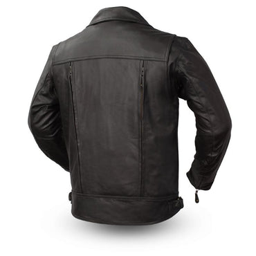 Mastermind Men's Motorcycle leather Jacket - Zohastyle