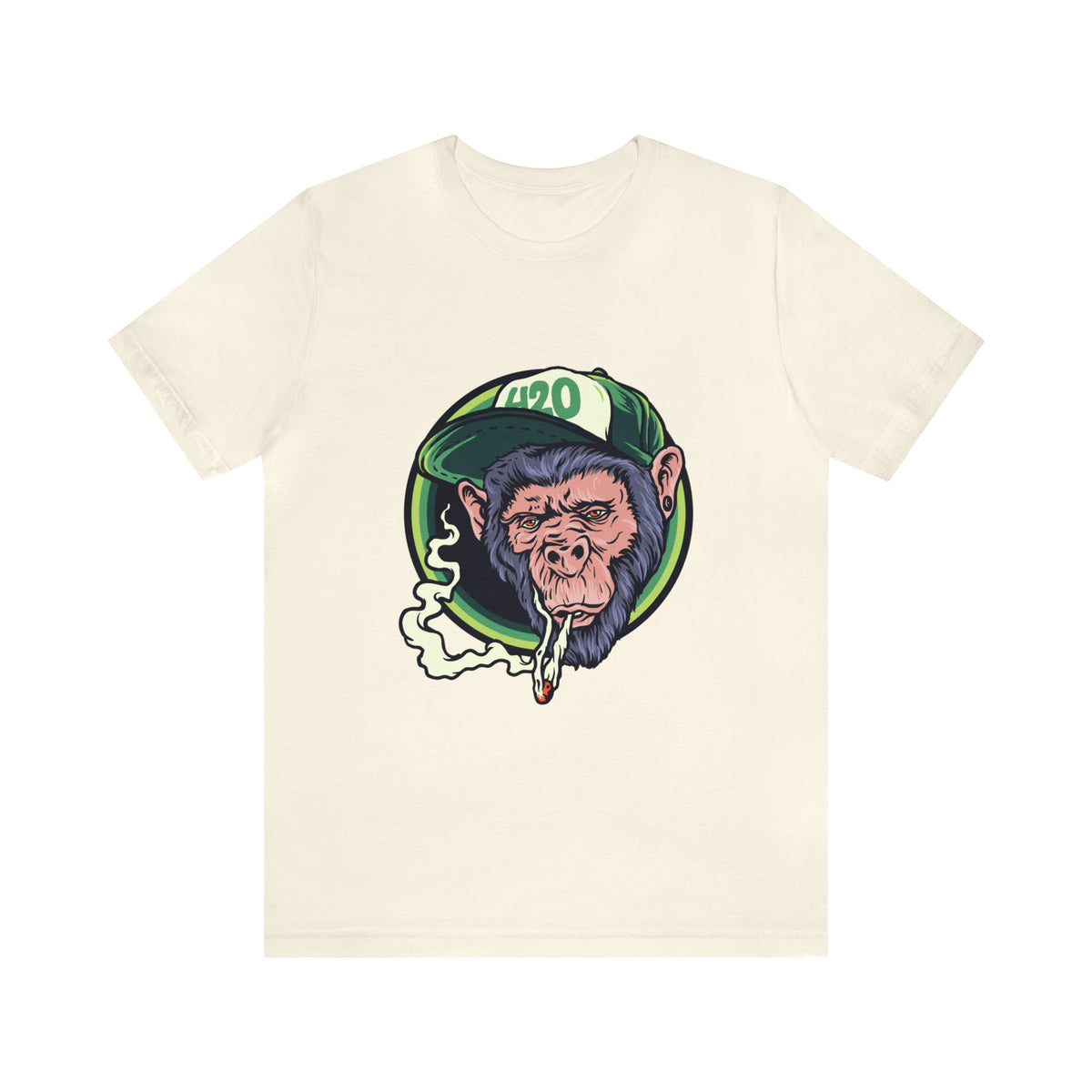 Monkey Smoke Weed Unisex Jersey Design