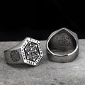 Nordic Viking ring for men