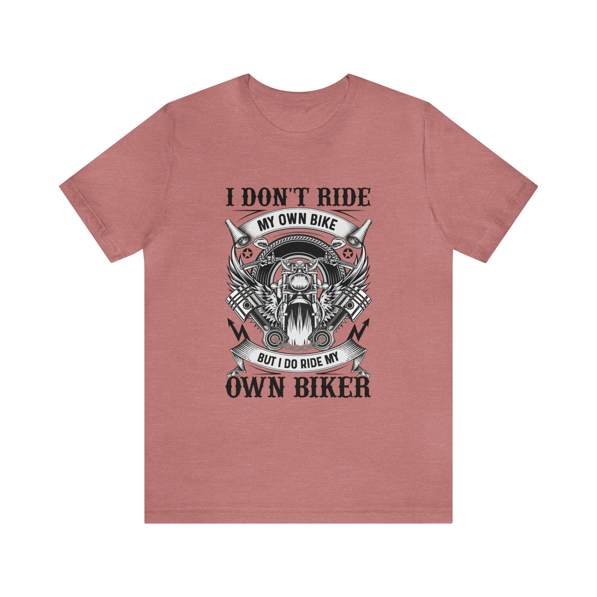 Biker T Shirt Design Unisex Jersey