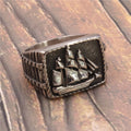 Titanium Steel Viking Ring for Men