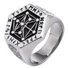 Nordic Viking ring for men