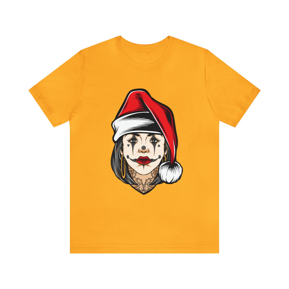 Clown Make Up Girl T Shirt Design