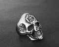 Skull Ring Punk Personality Mens Ring