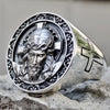 Fashion Jesus Cross Men Punk Ring