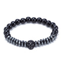 High Quality Crown Beads Skull & Crown Men's Bracelets Set