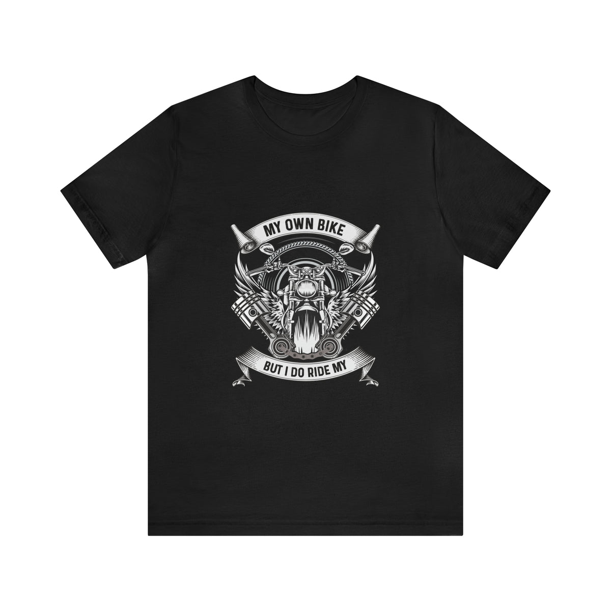 Biker T Shirt Design Unisex Jersey