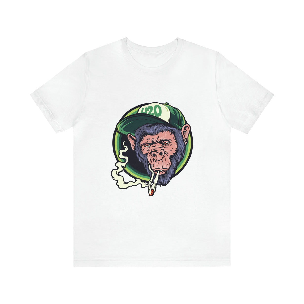 Monkey Smoke Weed Unisex Jersey Design