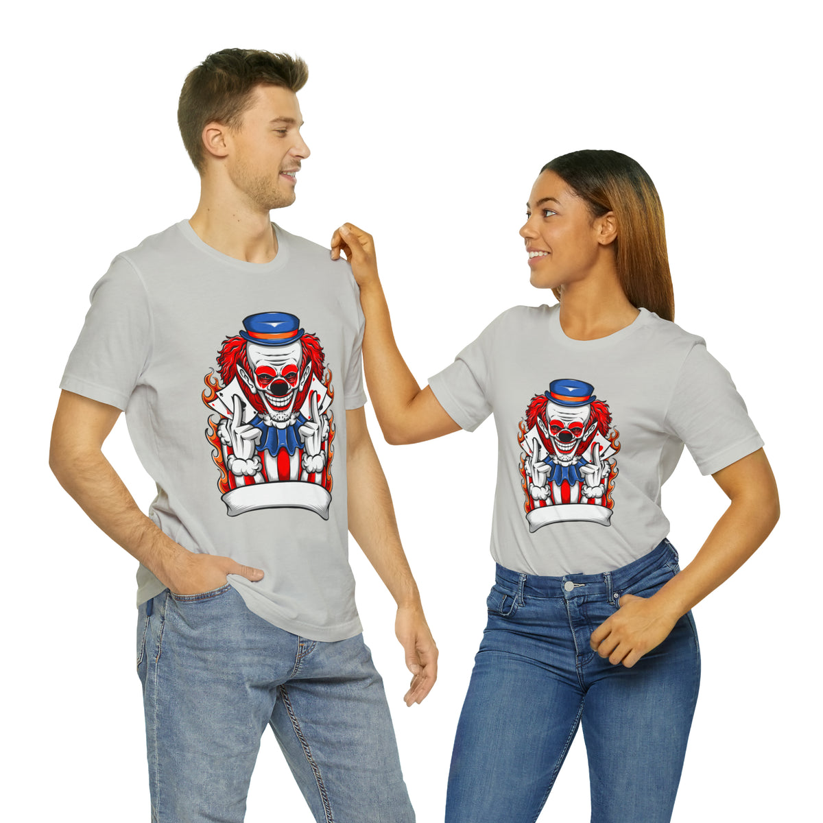 Clown T Shirt Design Unisex Jersey