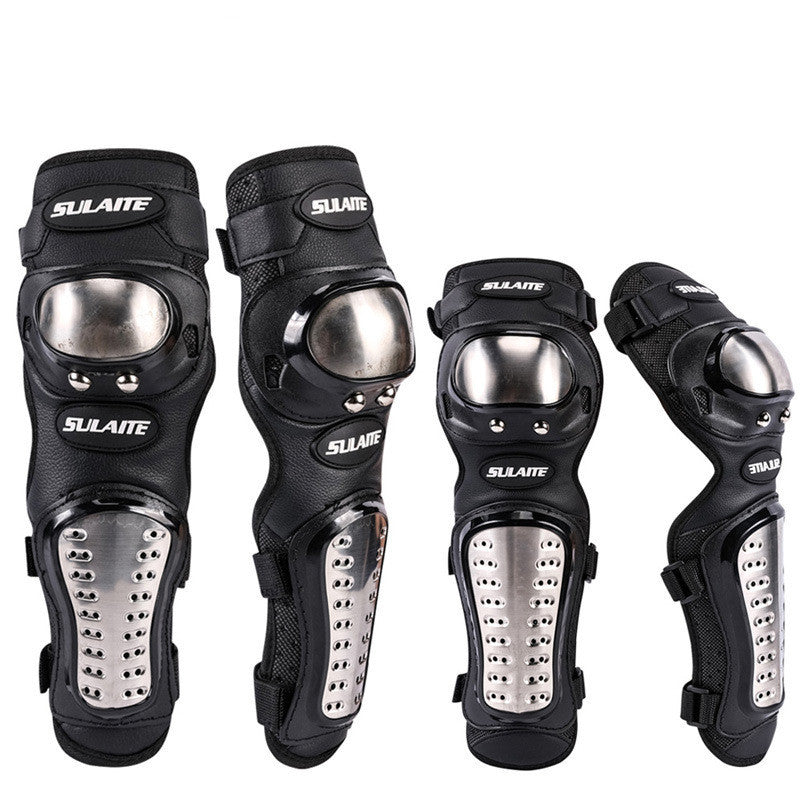 Stainless Steel Knee And Elbow Protection Equipment For Off-road Cycling Motorcycles