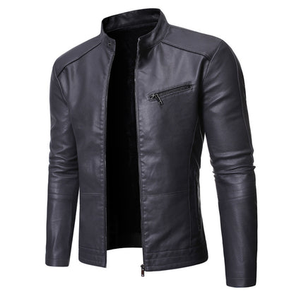 New European And American Men's Motorcycle Leather Jackets