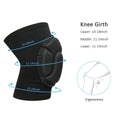 2x Professional Knee Pads for Sports & Work Protection