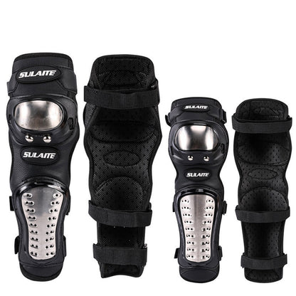 Stainless Steel Knee And Elbow Protection Equipment For Off-road Cycling Motorcycles