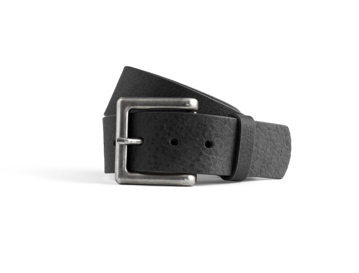 Leather Belt 1 3/4" Belt First Manufacturing Company Black 32 