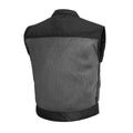 Lowrider Moto Mesh Men's Motorcycle Vest Men's Leather Vest First Manufacturing Company   