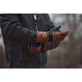 Phenom Men's Motorcycle Leather Gauntlet Whiskey Men's Gauntlet First Manufacturing Company   