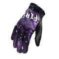 Purple Black Women's Clutch Gloves Women's Gloves First Manufacturing Company XS Purple Black 