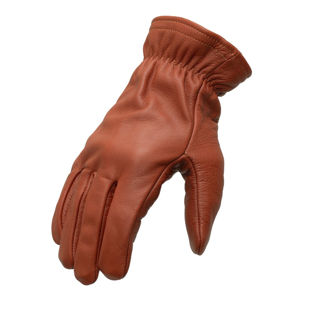 Pursuit Men's Motorcycle Gloves Men's Gloves First Manufacturing Company Whiskey XS