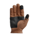 Roper DBL Palm Men's Motorcycle Leather Gloves Men's Gloves First Manufacturing Company Black Brown XS 