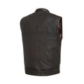 Sharp Shooter Men's Motorcycle Leather Vest Men's Leather Vest First Manufacturing Company   