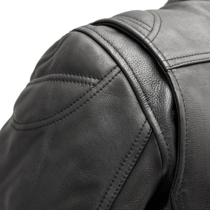 Top Performer Men's Motorcycle Leather Jacket Men's Leather Jacket First Manufacturing Company   