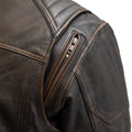 Men's Rider Club Leather Motorcycle Jacket