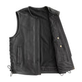 Venom Men's Motorcycle Leather Vest Men's Leather Vest First Manufacturing Company   