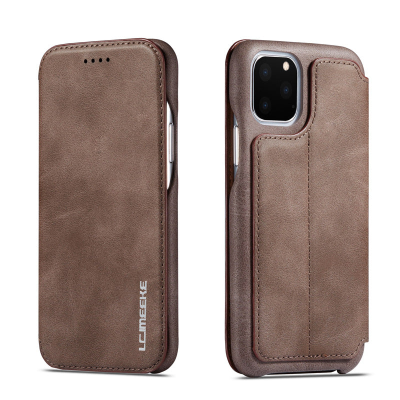 Frosted Business Phone Leather Case