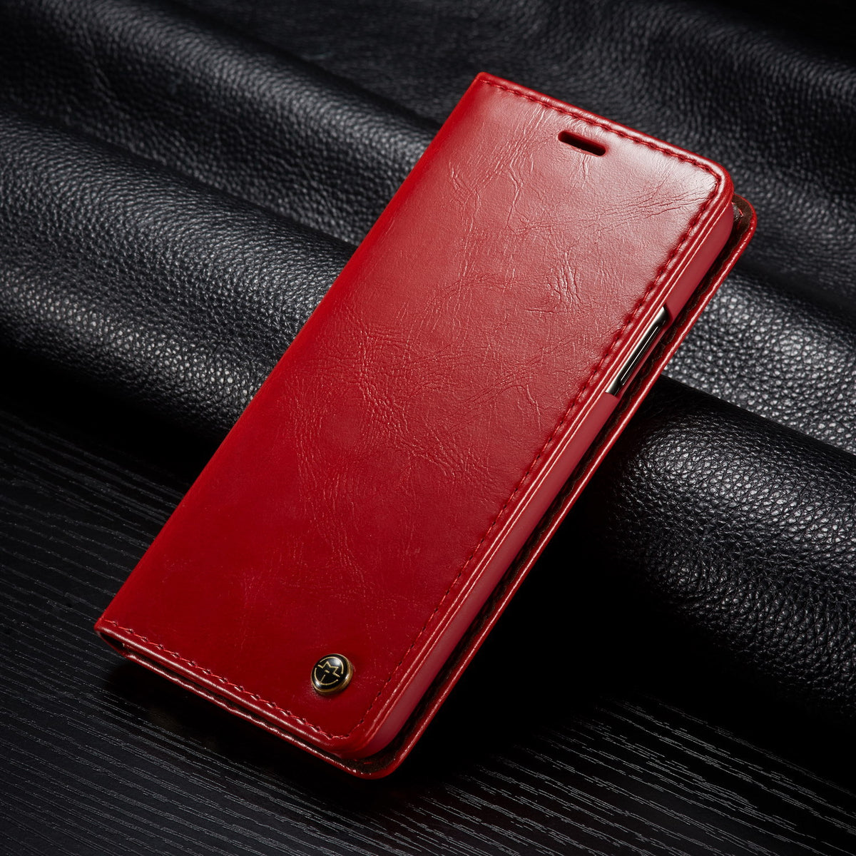 Phone case leather phone case wallet card holder protective cover