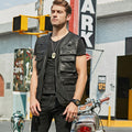 Men's leather vest - Zohastyle