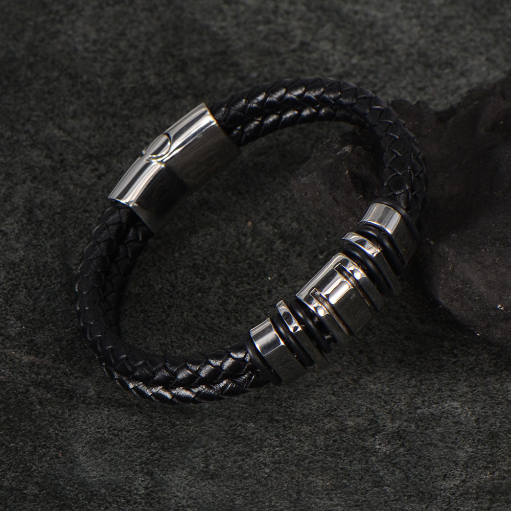 Korean leather bracelet bracelet