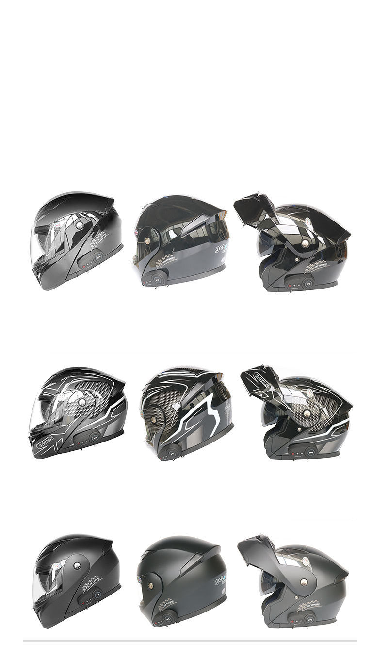 Motorcycle Bluetooth Helmet Motorcycle Helmet Comes with FM