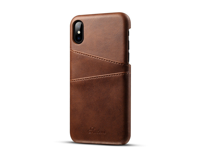 Compatible with Apple , Phone Case Protective Leather Business Phone Case