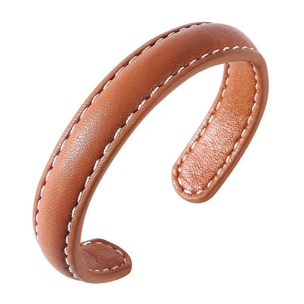 Leather Bracelet Lovers Leather Bracelet Men's Hand Accessories