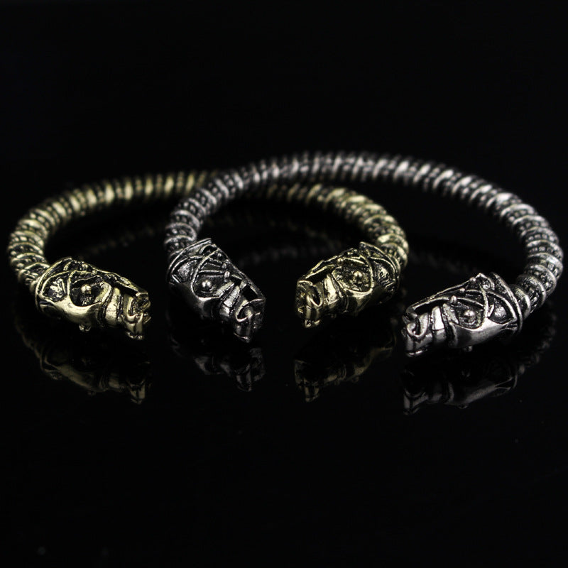 Fashionable Viking Snake Bracelet